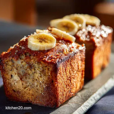 Banana Bread: The Chefs Classic Ridiculously Moist Recipe Recipe Card