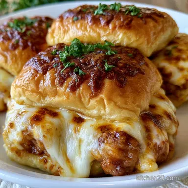 Monte Cristo Sliders with Hawaiian Rolls