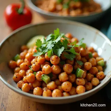 MoroccanSpiced Chickpea Bowls Quick Easy FlavorPacked Recipe Card
