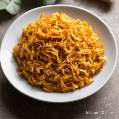 My GoTo Mujadara Recipe Crispy Onions Flavour