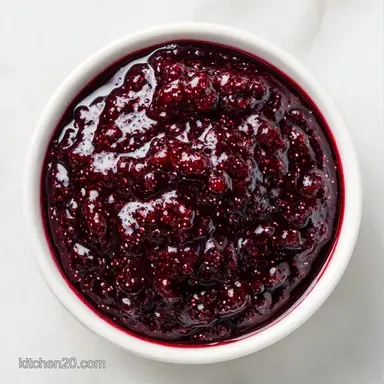 Mulberry Balsamic Dressing in 10 Minutes Recipe Card