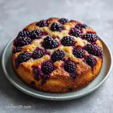 Mulberry Olive Oil Cake: Velvety Crumb Recipe Card