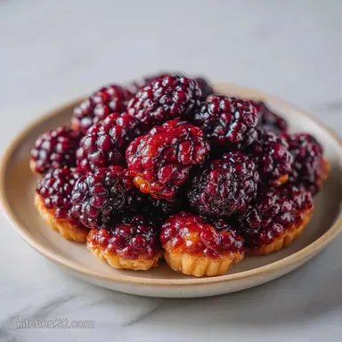 Mulberry Summer Galette for 6 People Recipe Card