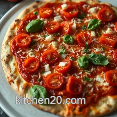 Easy Naan Flatbread Pizza Recipes: A Quick & Tasty Twist on Tradition Recipe Card