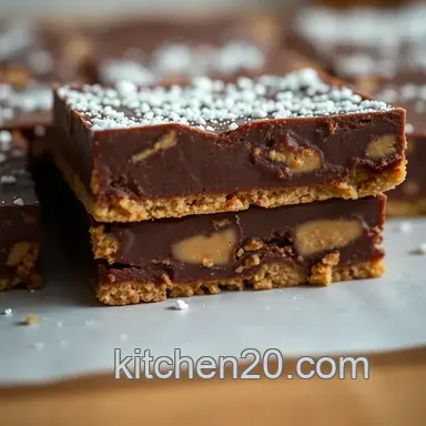 No Bake Chocolate Peanut Butter Dream Bars - So Easy! Recipe Card