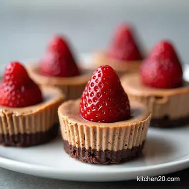 Mini NoBake Nutella Cheesecakes Easy Oreo Crust Recipe