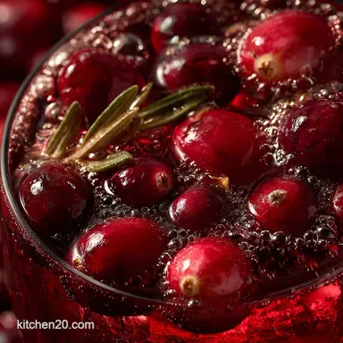 Thanksgiving Punch: The Non-Alcoholic Cranberry Ginger Sparkler Recipe Card