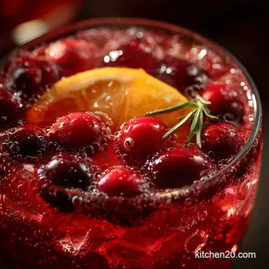 Thanksgiving Punch: The Non-Alcoholic Cranberry Ginger Sparkler