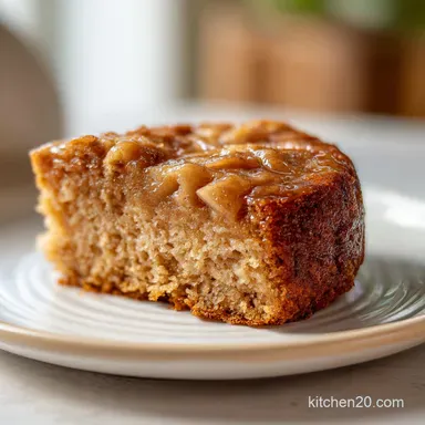 Healthy Oatmeal Apple Cake in 60 Minutes