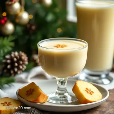 How to Make Eggnog: My Old-Fashioned Boozy Recipe! Recipe Card