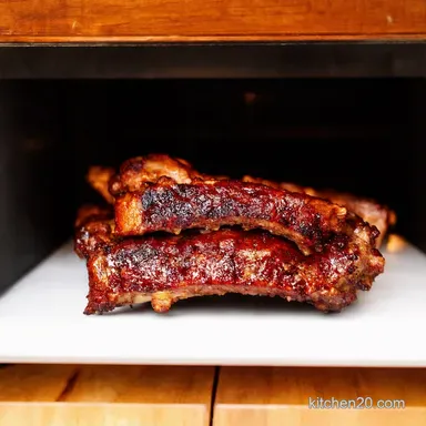 BBQ Ribs in Oven FallOffTheBone Easy Recipe Recipe Card