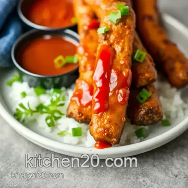 Easy & Juicy Oven-Baked Spicy Beef Sticks - Deliciously Tangy: My Family's Favorite Recipe Recipe Card