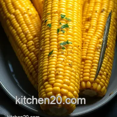 Oven-Roasted Corn on the Cob: Easy How to Roast Corn in the Oven Recipe Card