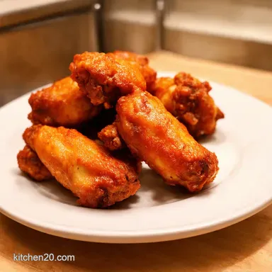 Crispy Baked Buffalo Wings My Secret to NoFry Perfection Recipe Card
