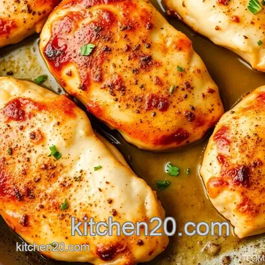 Easy & Juicy Pan-Seared Chicken Breasts: My Go-To Herb Glazed Method Recipe Card