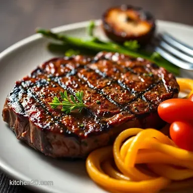 Steak Dinner Ideas: Pan-Seared Ribeye Perfection Recipe Card