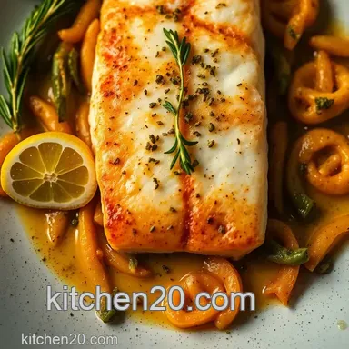 Pan-Seared Rockfish Recipe with Lemony Herb Butter—A Family Favorite Recipe Card