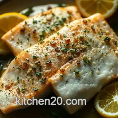 Pan-Seared Rockfish Recipe with Lemony Herb Butter—A Family Favorite