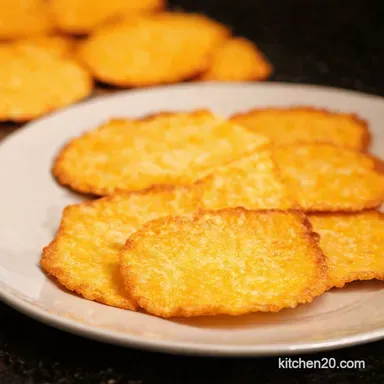 Parmesan Crisps Recipe My GoTo Easy Cheese Snack Recipe Card