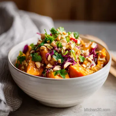 Thai Peanut Buddha Bowl with Sweet Potato | 4 Servings