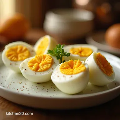 How To Make Perfect HardBoiled Eggs That Peel Every Time Recipe Card