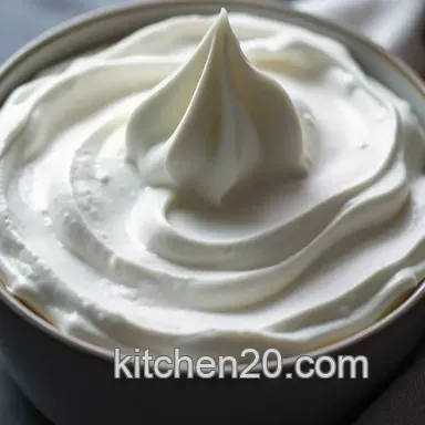 Easy Homemade Whipped Cream: Stiff Peaks Every Time! Recipe Card