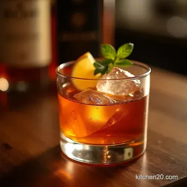 The Classic Old Fashioned Cocktail Recipe Bourbon Rye Done Right Recipe Card