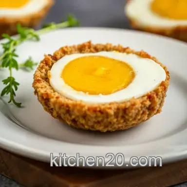 Delicious Scotch Egg Recipe: A Crispy British Classic Made Easy Recipe Card