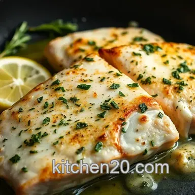 My Go-To Pan Seared Swordfish with Zesty Lemon Herb Butter