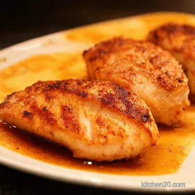 Juicy Chicken Fillet Meals Recipe PanSeared Perfection Recipe Card
