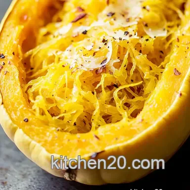 How to Cook Spaghetti Squash: Simple Roasted Perfection Recipe Card
