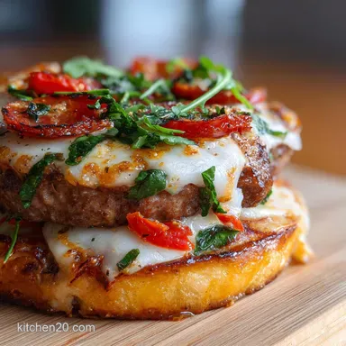 Pizza Burger Pizza Burger: Oven-Baked in 30 Minutes