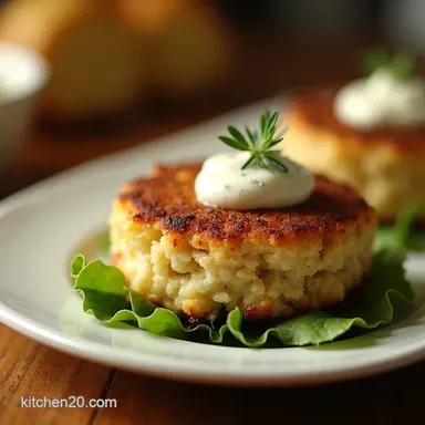 Easy Tuna Cakes Recipe Poshed Up with LemonDill Aioli Recipe Card