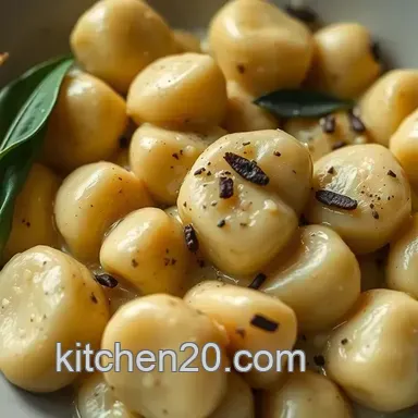 Gnocchi Recipes: Brown Butter Sage Gnocchi - So Simple!