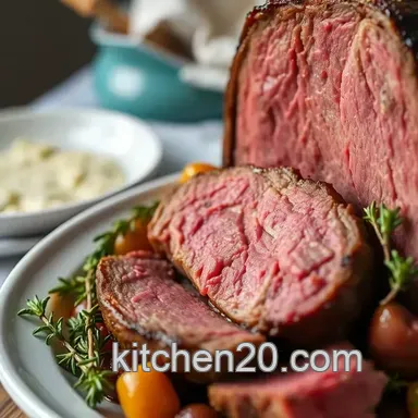 Prime Rib Cooking Time: Nan's Sunday Roast, Perfected! Recipe Card