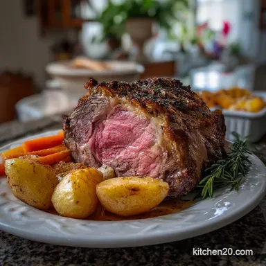 Prime Rib Roast Oven: Juiciest Results Recipe Card