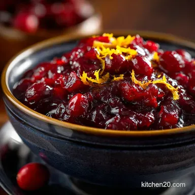 Cranberry Sauce Recipe: The Proper Make Ahead Version with Orange Zest