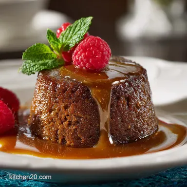 English Toffee Sauce: The Decadent, Buttery Recipe for Sticky Pudding Recipe Card