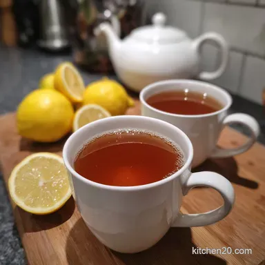 Hot Toddy Recipe: Soothing Whiskey Elixir for Colds Recipe Card