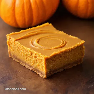 Pumpkin Butter Swirl Cheesecake Bars Fall Baking Bliss Recipe Card