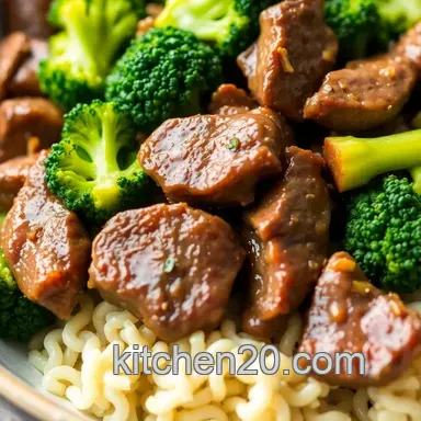 Easy & Juicy Quick Beef Stir Fry with Fresh Broccoli: My Favorite Weeknight Meal Recipe Card