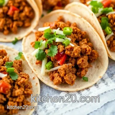 Easy & Flavorful Quick Chicken Tacos with Spicy Keema Delight: A Family Favorite Recipe Card
