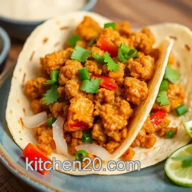 Easy & Flavorful Quick Chicken Tacos with Spicy Keema Delight: A Family Favorite