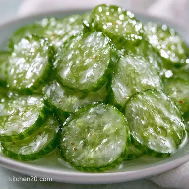 Quick Pickled Cucumber Recipe: Crisp Recipe Card