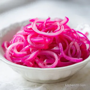 Pickled Red Onions in 12 Minutes for Tacos