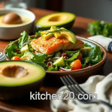 Easy Quick Salmon Salad with Avocado Delight: My Ultimate 25-Minute Recipe Recipe Card