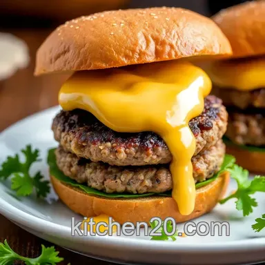 How to Make Quick Smashburgers with Tasty Sauce: The Ultimate Comfort Food Recipe Card
