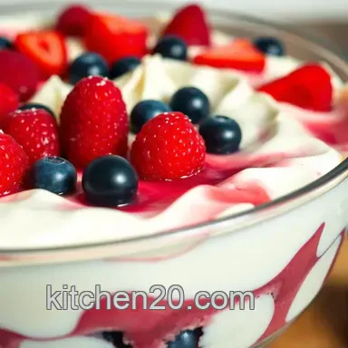 Red White & Berry Trifle: Easy 4th of July Desserts!