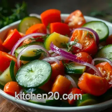 Refreshing Cucumber Salad: My Family's Go-To Easy Summer Side