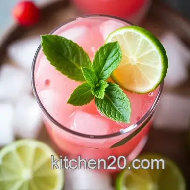 Refreshing White Cranberry Juice Spritzer: A Simple Summer Delight Recipe Card